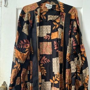 ULTRA DRESS NY fall colored cuffed sleeve kimono